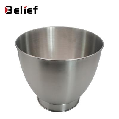 China Viable Multifunctional Various Sizes Stainless Beaten Egg Basin Hotel Cake Cream Whipped Mixing Bowl for sale