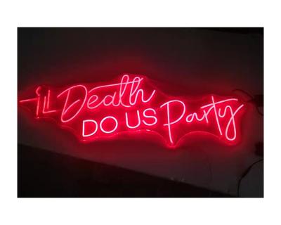 China Light Soft Customs Lead The Light Neon Sign For Bedroom Birthday Party Gifts Wedding Decor Home Hangings for sale