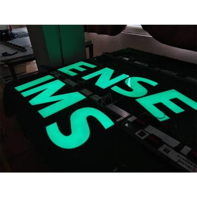 China bright & OneRed Rich Colors LED Customized Bright And Rich Colors Resin Letter Signs for sale