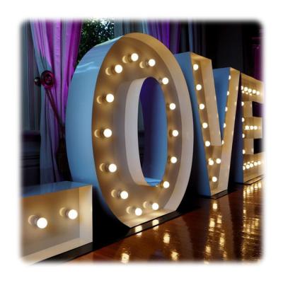 China Wholesale Perforated Hole 2022 New Design Led Lighted Marquee Letters Custom Signs Up Letters for sale