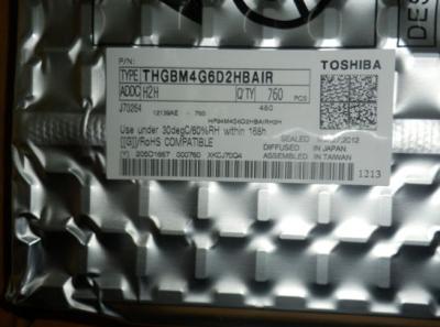 China THGBM4G6D2HBAIR Toshiba Flash Card 8G-byte 3.3V NANDrive 153-Pin VFBGA for sale