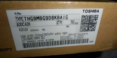 China THGBMBG9D8KBAIG Toshiba MLC NAND Flash Serial e-MMC 3.3V 512G-bit 153-Pin FBGA for sale