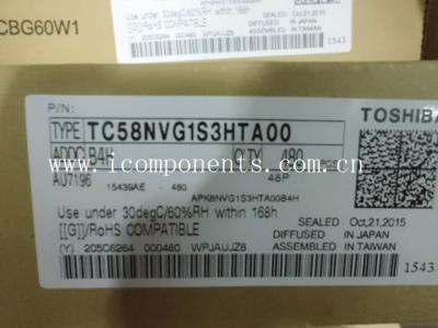 China TC58NVG1S3HTA00 24NM 2GBIT NAND FLASH SLC for sale