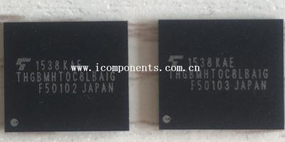 China THGBM4T0DBGBAIJ THGBMFT0CBLBAIS Toshiba Flash Card 128G-byte 3.3V NANDrive 169-Pin VFBGA for sale