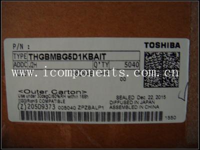 China THGBMBG5D1KBAIT  THGBM5G5A1JBAIR THGBMBG5D1KBAIL  THGBMDG5D1LBAIL Toshiba  eMMC 4G-byte 3. for sale