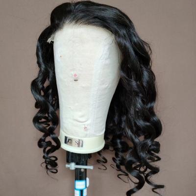 China New Fashion 13*4 Lace Front Amara Hair Bouncy Curly Hair Wig Bouncy Curly Wig Bouncy Curly Front Wig for sale