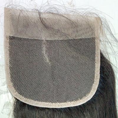 China Wholesale Brazilian Human Hair Bundles Natural Straight Amara Hair With Swiss Closures 5x5 Lace Closures for sale