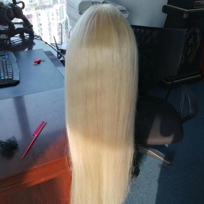 China Straight Human Hair Full Lace Wig Full Lace Wig 613 Virgin Human Hair Blonde Full Lace Wigs for sale