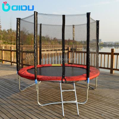 China With Protective Net 8ft Factory Cheap Trampolines With Enclosures for sale