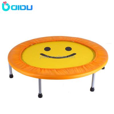 China Without Protective Net Cheap 48inch Mini Trampoline For Kids With Handle for sale