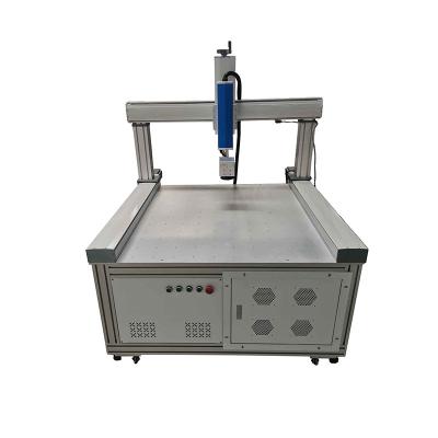 China Hot Selling Water Cooled Maximum Laser Workstation CNC Fiber Laser 20W 30W 50W Metal Laser Marking Machine for sale