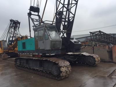 China Large Stock Used Crawler Crane in Our Crane Yard Now , All Parts Original From Japan for sale