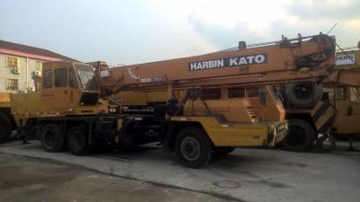 China Original Color Used Kato Crane For Sale , 16 Ton NK160E Import From Japanese Manufacure for sale