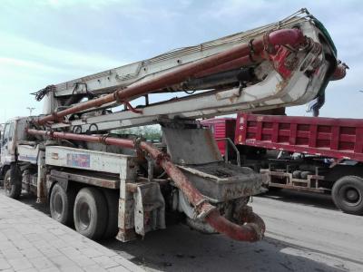 China Japan Pump Truck  2006 Year Manufacure Sany 37m Used Concrete Pump Truck for sale