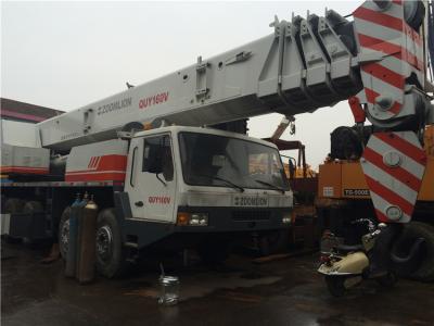 China 160 Ton Heavy Truck Crane in China QUY160 Used Zoomlion Crane For Sale , Five Section Boom Crane for sale