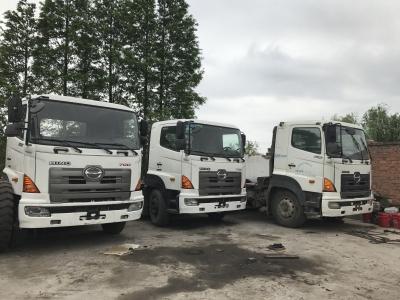 China 6X4 Hino 500 700 Tractor Truck , Japan Used Truck Head Trailer For Sale With Good Condition for sale