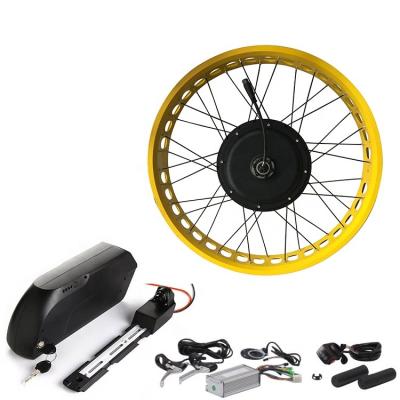 China 48v 1500w 2500w 26 inch electric ebike conversion front kit with battery 20 - 28