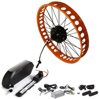 China 48v 20 Inch Wheel Hub Motor 250w 350w Front Rear Electric Bike Conversion Kit 16