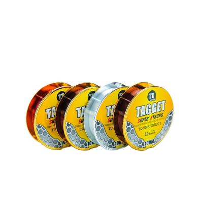 China Soft Soft Nylon Line High Strength Wear Resistant Fishing Luster 100M Super Strong Monofilament Line for sale