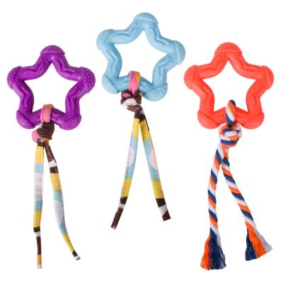 China Viable Manufacturer Wholesale Durable Cotton Rope TPR Dog Toys Set for sale