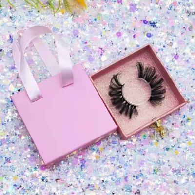 China Wholesale 20mm Thick Fluffy Lashes Mink Fluffy Eyelashes With Private Logo for sale