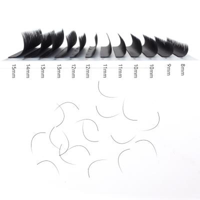 China Natural Custom Your Logo Individual Eyelash Extension Silk whips classic Russian volume eyelash extensions for sale