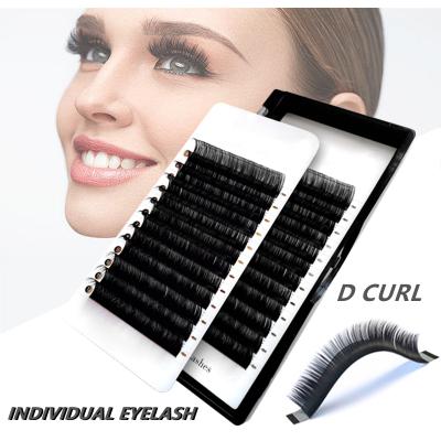 China Mink Individual Eyelash Extension Natural Premium Soft Eyelash False Classic Volume Eyelashes for sale