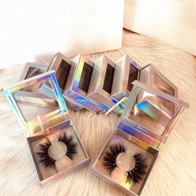 China Seller 20MM Mink Eyelashes 3d Mink Eyelashes Natural Soft Short Natural Mink Lashes Fluffy Lashes With Packing Box for sale