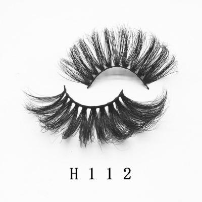 China Soft 30mm Natural Fluffy Strip Full Lashes With Customized Packing Siberian Mink Eyelashes for sale