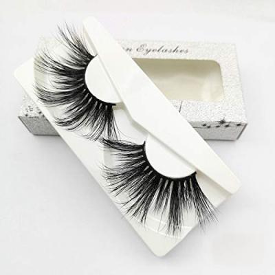 China Y Natural Soft Private Label Lashes 5D 30MM Mink Eyelashes With Lashbox Packaging for sale