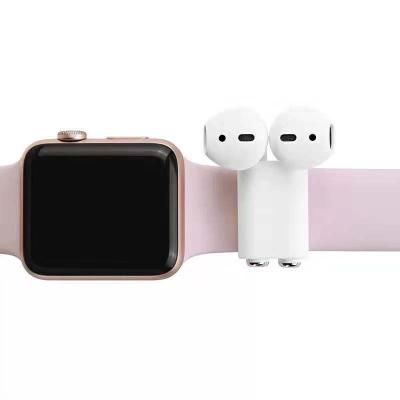 China Hot Selling Waterproof Mobile Phone Bag Watch Band Silicone Bracket Storage Shockproof Case For Airpod for sale