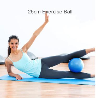 China Massage with gym fitness exercise stability pilates ball the small 9 inch mini pilates yoga ball for compressor for sale