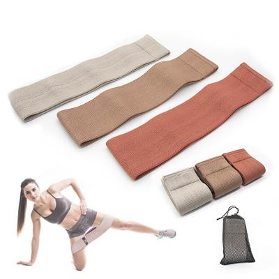 China Fitness Fabric Resistance Bands Women, Exercise Bands For Workout, 3 Tiers Booty Bands For Legs And Butt for sale