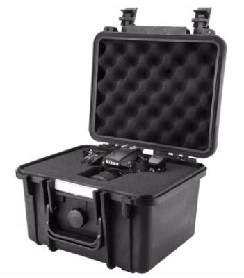 China PP+Fiberglass Best Price PP Photography Camera Lens Waterproof Hard Plastic Flight Carrying Case With Foam for sale