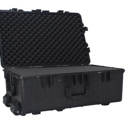 China PP+Fiberglass Hot Selling Plastic Case Outdoor Hard Plastic Tool Suitcase Leather Briefcase for sale