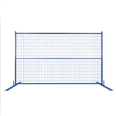 China Cheap Customizable Color Easily Assembled Temporary Fence Panels Canada Temporary Welded Wire Mesh Fence for sale