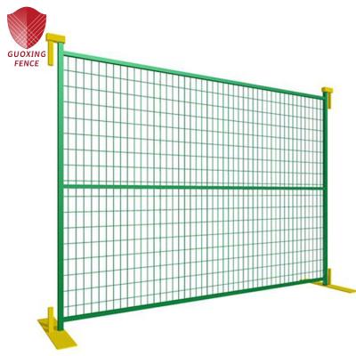 China Easily Assembled Temporary Barrier Safety Edge Protection System Powder Coated Edge Panels In Site Construction for sale