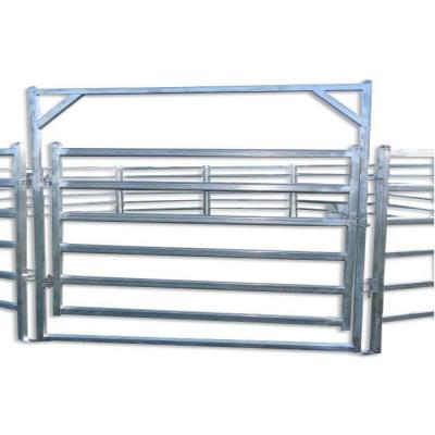 China Easily Assembled High Quality Galvanized Used Corral Panels Used Horse Fence Panels Livestock Metal Fence Panels for sale