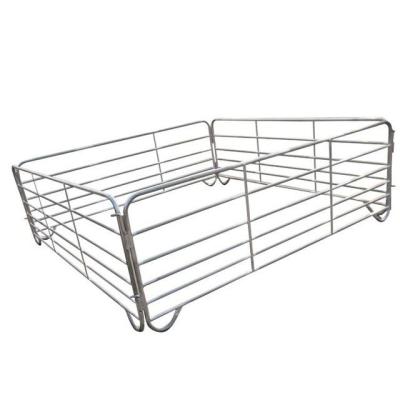 China Easily Assembled Made In China Heavy Duty Metal Fence Horse Fencing Panels For Farm for sale