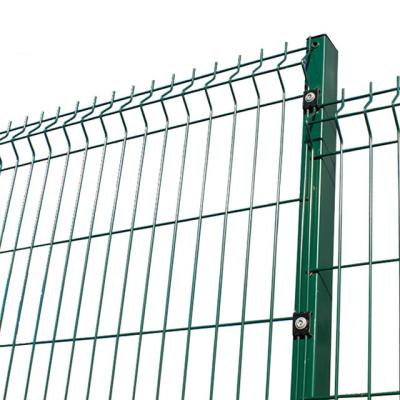 China Easily Assembled Hot Dipped Galvanized Decorative 3D Curved 6x6 Reinforcing 6 Gauge Welded Wire Mesh Fence Panels for sale