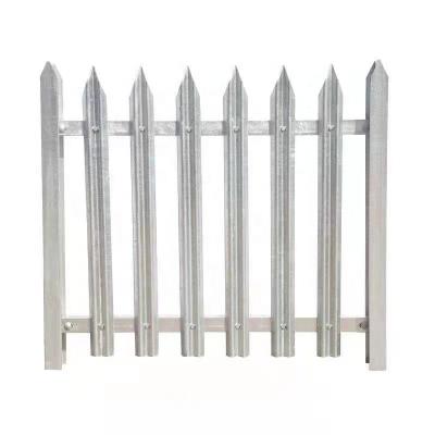 China Factory Easily Assembled Hot Promotion Powder Coated Palisade Fence Price Post Frames Palisade Fence for sale