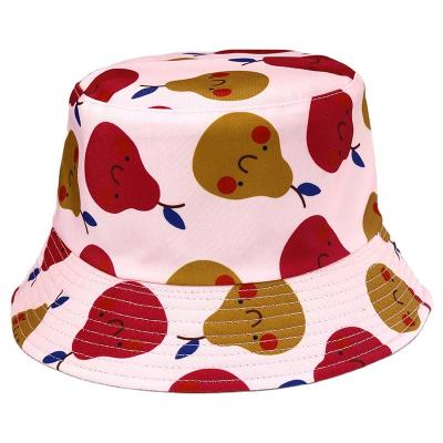 China Sun Protection Custom Printed 100% Sublimation Polyester Fishing Bucket Hat for sale