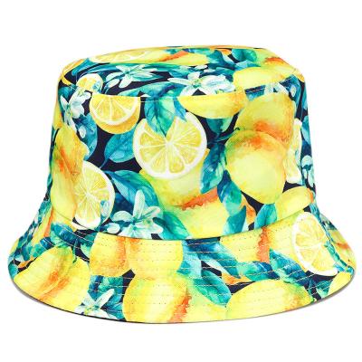 China Custom Printed Sun Protection Logo Comfortable Outdoor Design Cool Printed Bucket Hat for sale