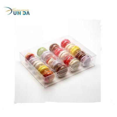 China Disposable Food Grade Blister 12 Compartment Disposable Clear Plastic Donut Tray Packaging Box for sale