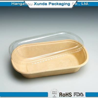 China Food Tray Custom Printed Paper Food Tray Keep Warm Food Tray With Cover for sale