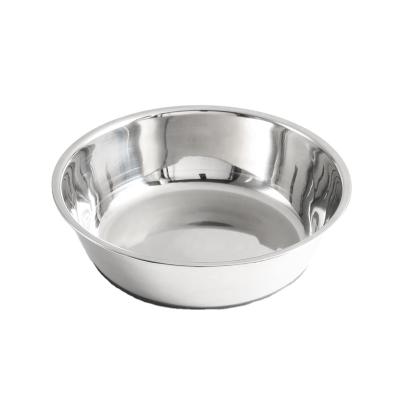 China Cheap And High Quality Rounded Portable Dog Bowl Eco Puddle Proof Stainless Steel Pet Water Viable Bowl for sale