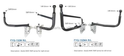 China MIRROR BRACKET TRUCK MIRROR BRACKET FOR ISUZU DECA FXZ 360 / NPR / NHR 700P for sale