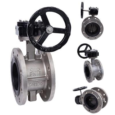 China Stainless Steel D341X-16P Midline Butterfly Valve for DN40-300 at Normal Temperature for sale