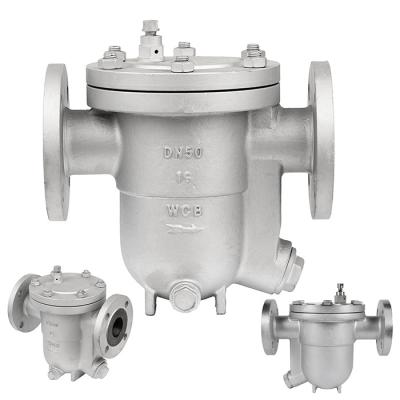 China Grey WCB Durable Free-Float Ball Cast Steel Steam Drainage Condensate Valve CS41H-16C for sale