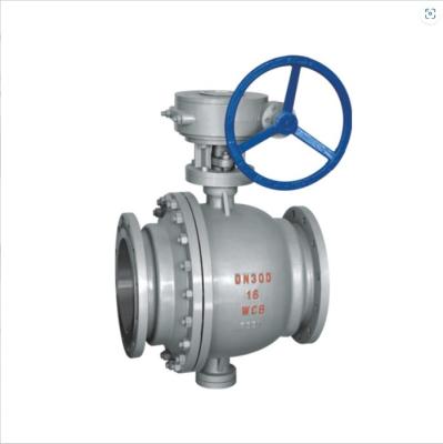 China PN1.6MPa Pressure Cast Steel Flanged Ball Valve Q347F-16C Customized Support for OEM for sale